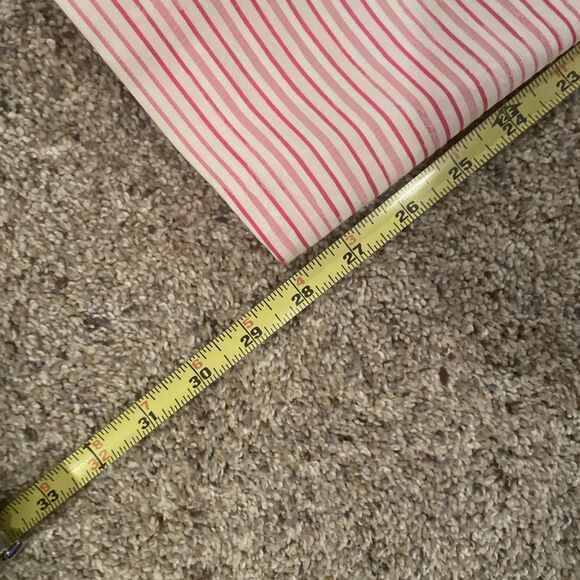 Vineyard Vines Flair Stripe Bow Strapless Dress size 2 Pink & White - Picture 7 of 9